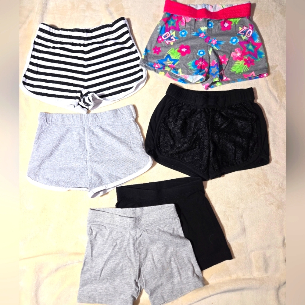 Kids Colorful Shorts Set